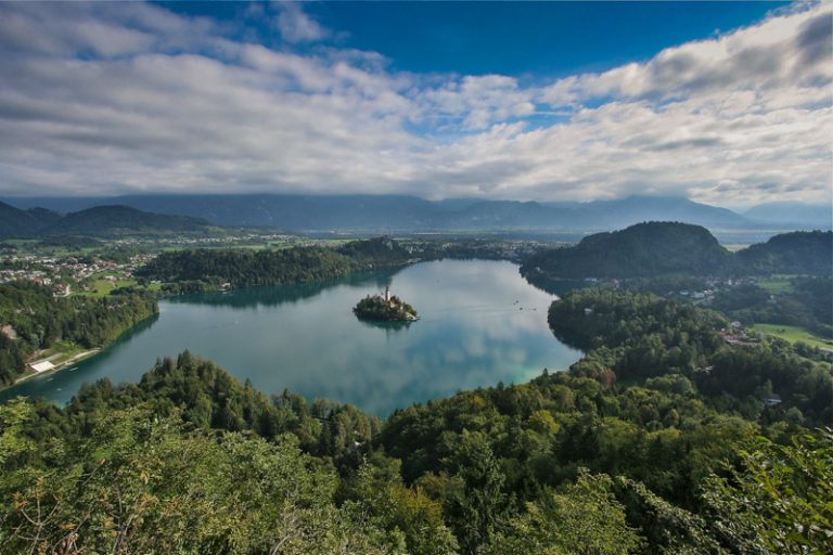 Bled depuis le point de vue