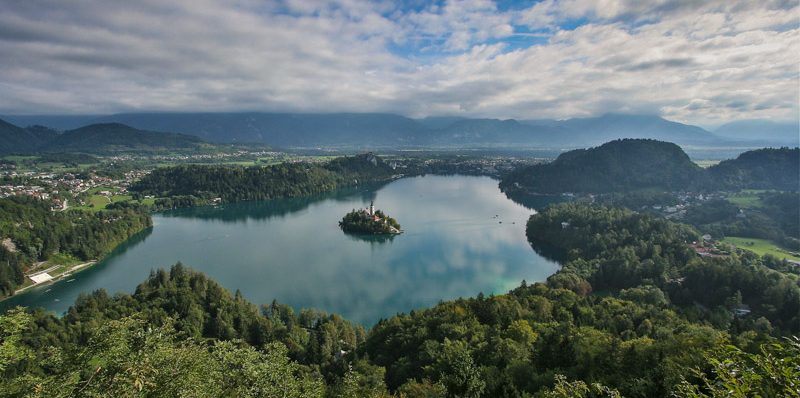 Bled depuis le point de vue
