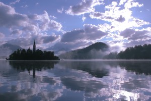 Lac de Bled en Slovénie