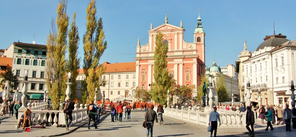 Prešeren_Square,_Ljubljana,