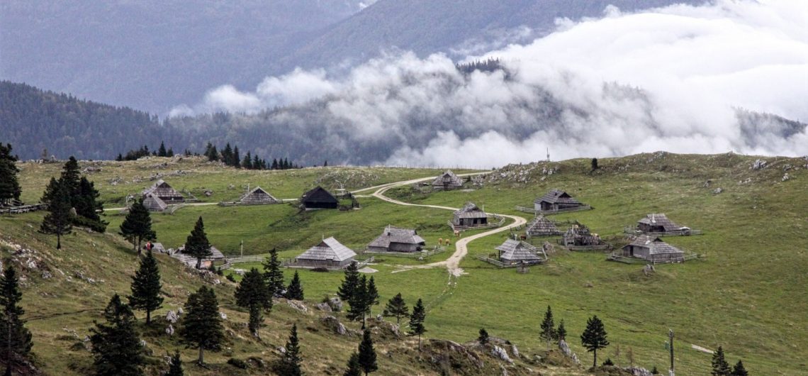 Velika Planina Slovénie