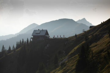 Le refuge de Golica dans les Karavanke