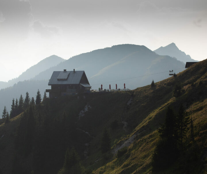 Le refuge de Golica dans les Karavanke